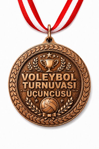 HiperAD Reklam Voleyball Tournament Third Place Medal Metal |   Award Medal T...