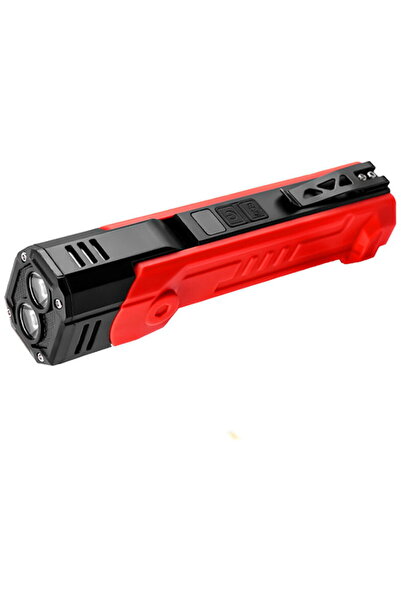SUPERFIRE Lanterna LED multifuncțională GM06, USB-C, 1500mAh, 355lm, 216m, po...