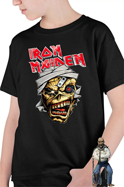 OEM Tricou Copii Baieti Iron Maiden Mummy Heavy Metal