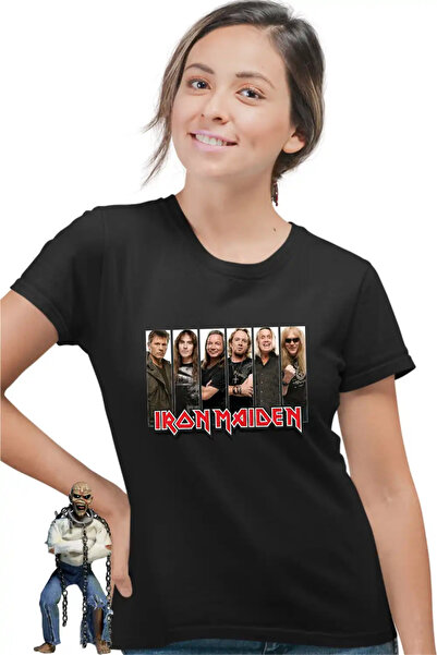 OEM Iron Maiden All Gang Heavy Metal Women's T-Shirt