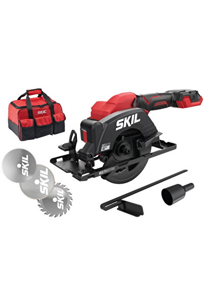 Skil Mini-fierăstrău fără fir 3540 FA, compact, fără perii, 6000 rpm, 3 discu...