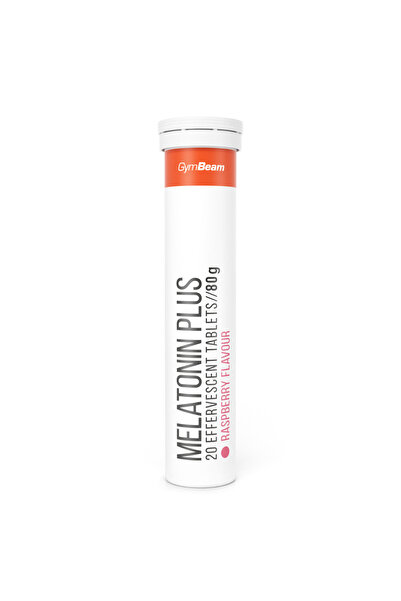 GymBeam Melatonină Plus Efervescentă 80 g zmeură