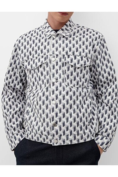 Evendi Jacket, White/Grey