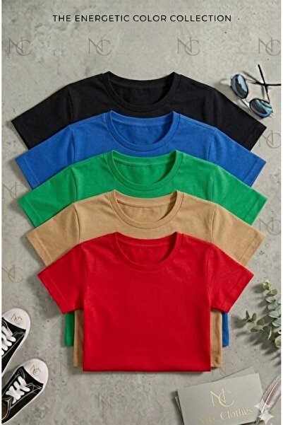 NC Nicee Clothes Tricou și pantaloni scurți de vară pentru copii, unisex (Pac...