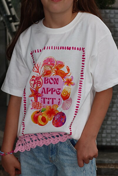KIZ ÇOCUK TASARIM TSHIRT