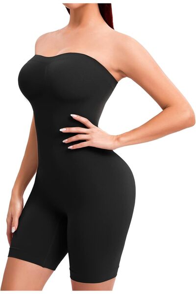 Joyshaper Body modelator pentru femei, cu control abdomen și picioare, fără b...