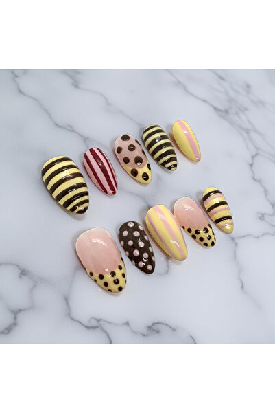 Store Takma Tırnak - Choco Pops. 10’lu M BEDEN