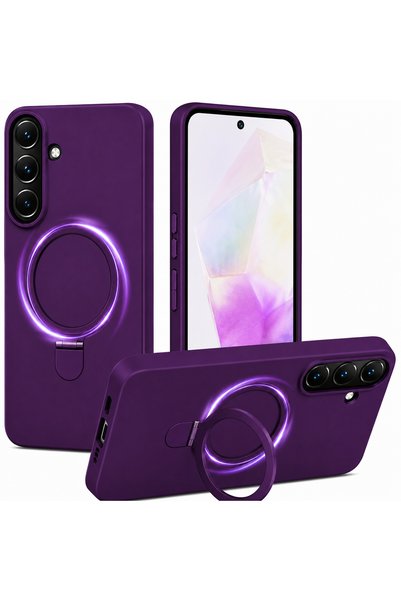 Kipcase Samsung Galaxy S25 Fe Uyumlu Kılıf Magsafe Şarj Destekli Açılır Stand...