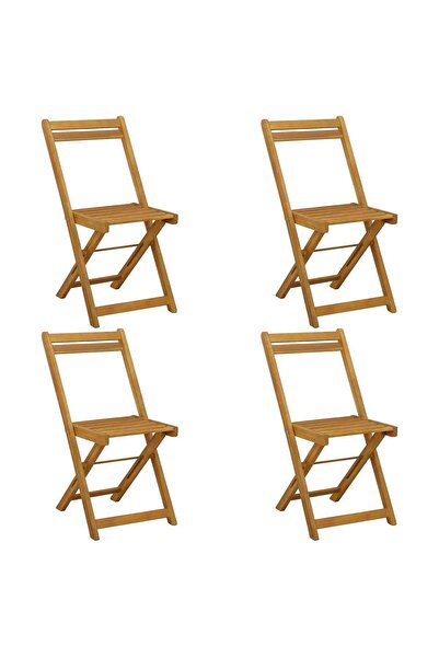 vidaxl Scaune de grădină pliante 4 pcs 40 x 53 x 80 cm