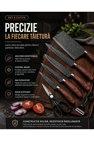 OEM SET OF 6 KNIVES (RO-V02)