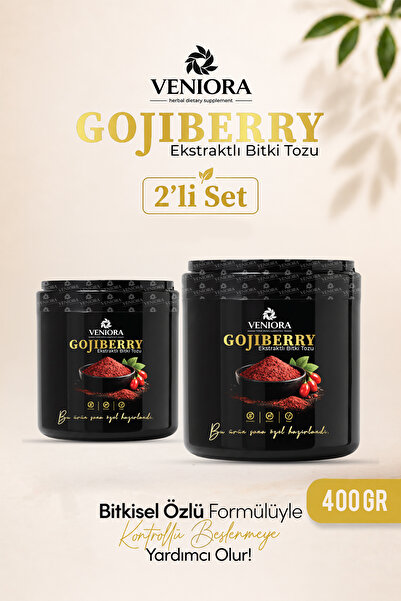 Veniora 2 Adet-Gojiberry Ekstraktlı Bitki İçeren Detox Çayı 400Gr