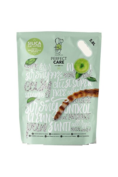 PERFECT CARE Άμμος Σιλικόνης Γάτας Πράσινο Μήλο 5.8lt