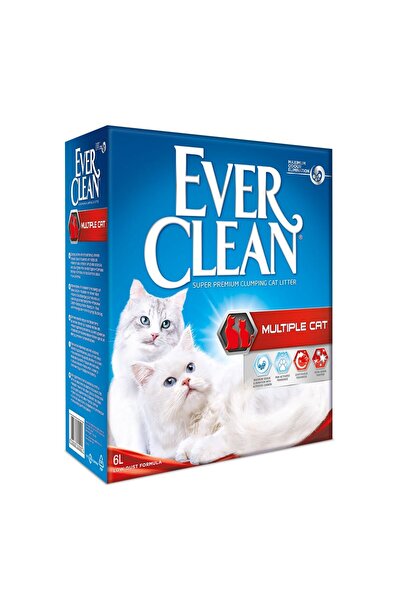 Ever Clean Multiple Clumping Άμμος Υγιεινής Γάτας 6lt