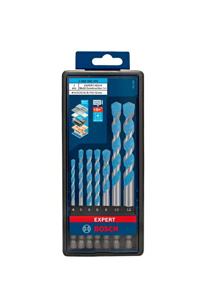 Bosch Burghiu multifuncțional EXPERT HEX-9 (7 buc.)