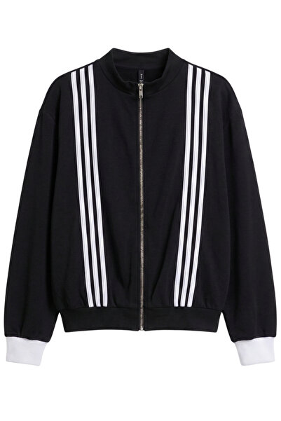 HANIQA Fleece with Stripes and Zipper