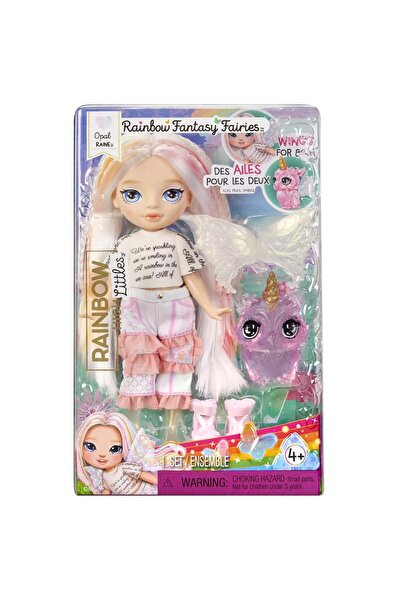 Rainbow High Papusa Littles, Rainbow Fantasy Fairies, Opal, 543442EUC