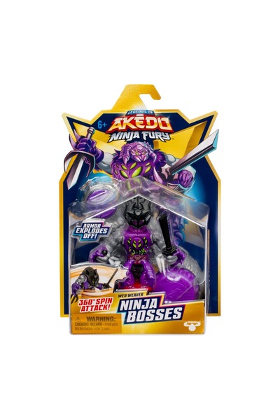 Akedo Figurina Akedo, Ninja Bosses, Web Weaver, S7 W1