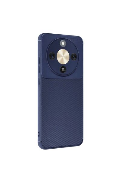 OEM Huawei Honor Magic 8 Lite Auto Focus Carbon Cover - Navy Blue
