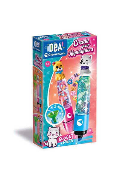CLEMENTONI Idea creative set, Marker with decorations, Sweet Pets