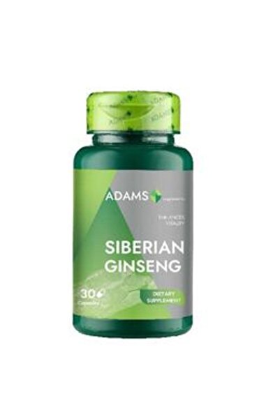 Adams Supplements Suplimente cu Ginseng Siberian Adams, 30 capsule