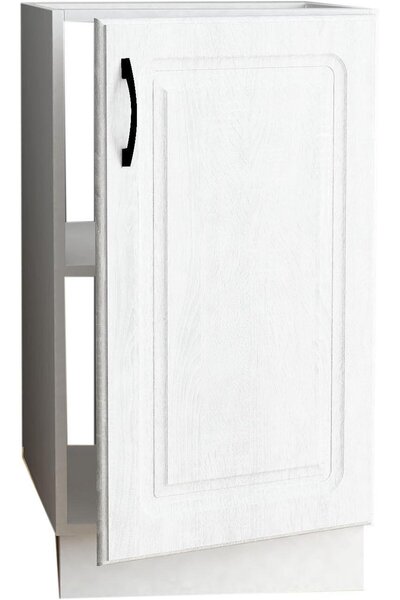 Sani Kvadric Κάτω Ντουλάπι Κουζίνας από MDF 40x82 εκ. Λευκό MDF