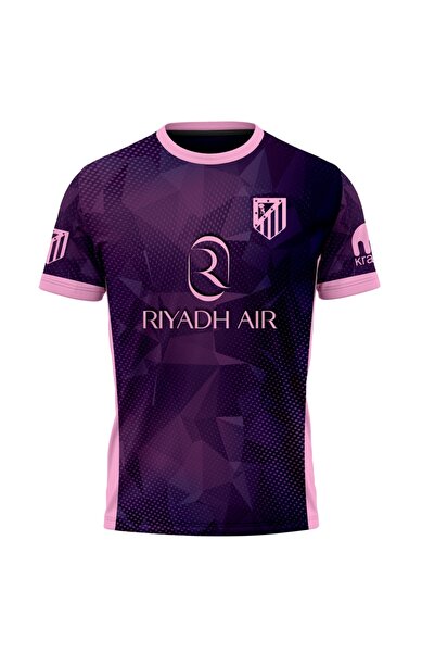 OEM Atletico Madrid men's t-shirt, short sleeve, multicolor S136