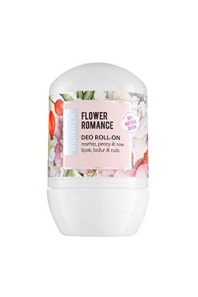 Biobaza Deodorant pe Baza de Piatra de Alaun pentru Femei, cu Trandafir si Bu...