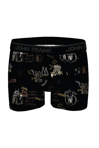 John Frank DİJİTAL BASKILI MODAL BOXER MULTICOLOR