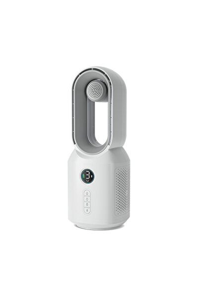 HEPU HP-F29 Sessiz Pervanesiz 360° Döner USB Şarjlı Masaüstü Fan – Bluetooth ...