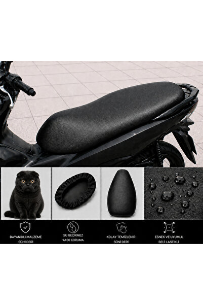 lawrenceshop RKS Parmida 50 Husa pentru șa motocicletei Protecție impermeabil...