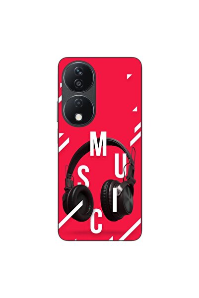 OEM Husa compatibila cu Honor X7b Silicon Gel Tpu Model Music Headphones