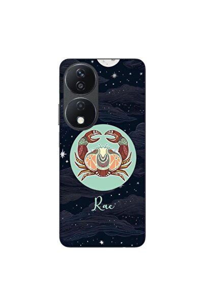 OEM Case compatible with Honor X7b Silicone Gel Tpu Pattern Horoscope Cancer