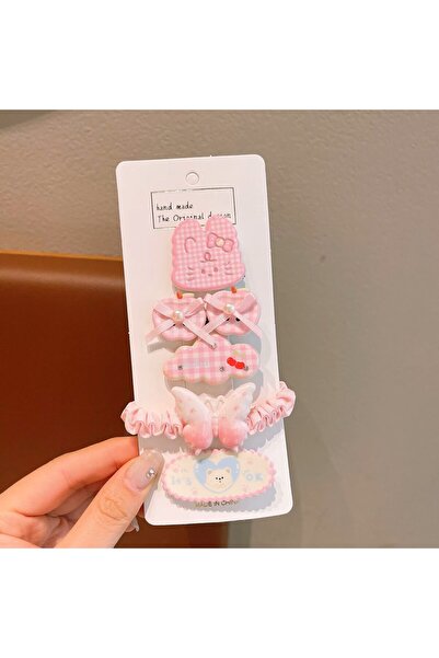 Rapunzel Accessories 5 Parça Kedi Tavşan Kalp Kelebek Yıldız Figürlü Sevimli ...