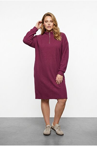 Stil Diva Zippered Soft Dress