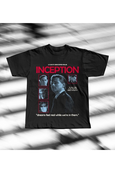 Grafftee Clothing Μπλουζάκι Inception με στάμπα, Unisex, Oversize