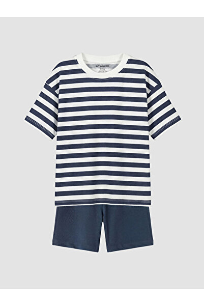LC Waikiki Timeless Clothing & Timeless Choices Striped Boys' Shorts Set