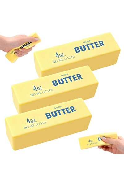 OEM SIGMA STORE ONLY Set of 3 anti-stress Butter Squishy toys, with slow return,