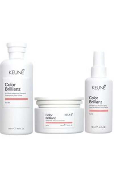 Keune Pachet pentru Par Vopsit - Color Brillianz: Sampon Fara Sulfati 300 ml,...