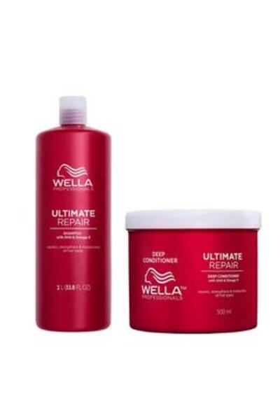 Wella Professionals Pachet Reparator pentru Par Deteriorat - Ultimate Repair:...