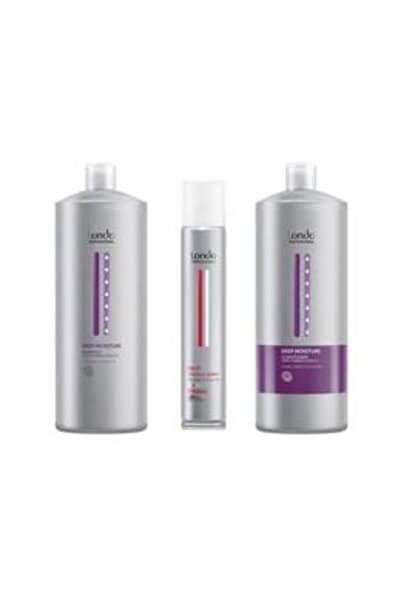 Londa Professional Pachet pentru Hidratare Deep Moisture - Sampon 1000 ml, Ba...