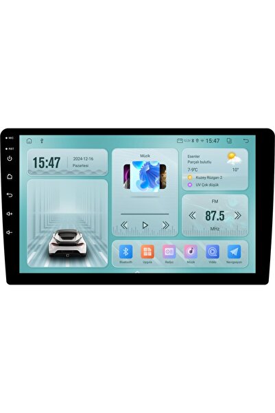 Reis Audio Deniz Sound Garage 9'' Tablet RS-DT62 4-64 Android 13 Android Auto...