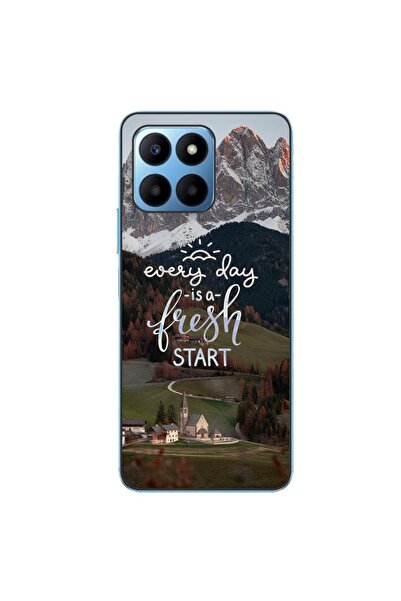 OEM Husa compatibila cu Honor X6 Silicon Gel Tpu Model Mesaj Fresh Start