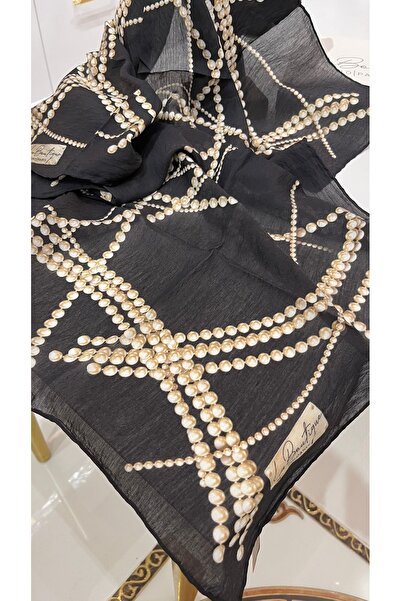 LA BOUTIQUE Bambu İpek Pamuk Yaz Güz Serinliği Eşarp