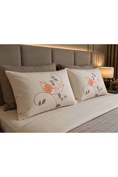 ŞENER HOME 100% bumbac Ranforce 2 piese Față de pernă Hobby 50x70 Cm