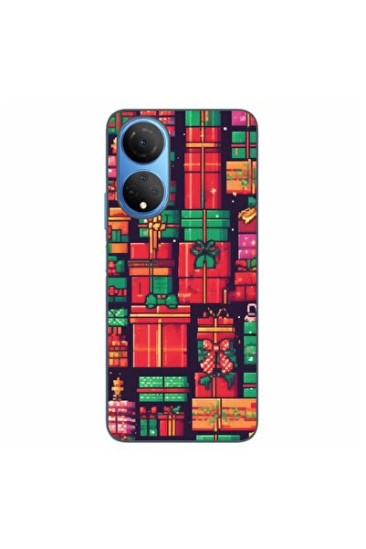 OEM Husa compatibila cu Honor X7 Silicon Gel Tpu Model Pixel Art Gifts