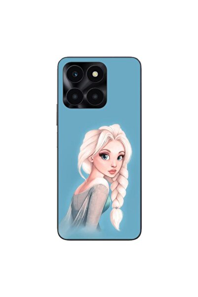 OEM Case compatible with Honor X6a Silicone Gel Tpu Princess Pattern