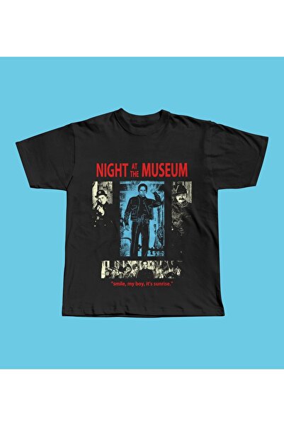 Grafftee Clothing Night at Museum Printed Unisex Oversize T-Shirt