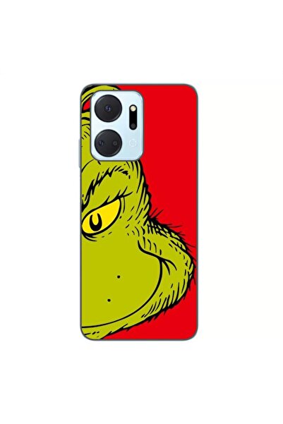 OEM Husa compatibila cu Honor X7a Silicon Gel Tpu Model Craciun Grinch Face