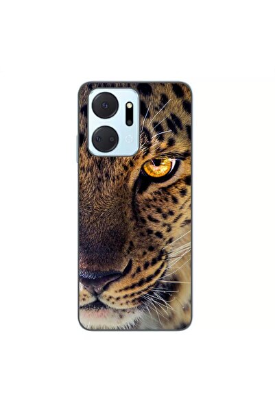 OEM Husa compatibila cu Honor X7a Silicon Gel Tpu Model Leopard