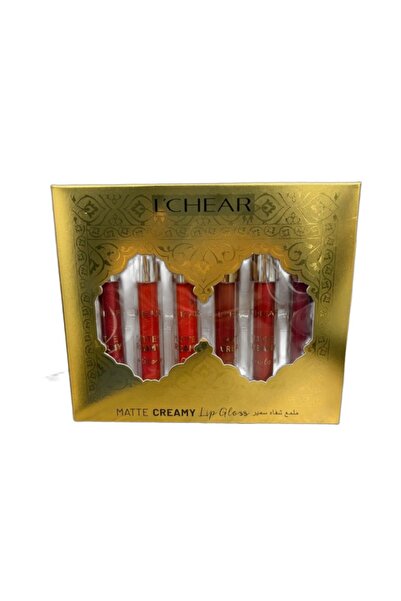 L'CHEAR MATTE CREAMY LIP GLOSS 3G x 6PIECES